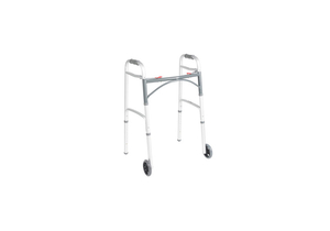 DELUXE FOLDING WALKER, 350 LB, 24 IN, 7.5 LB, TWO BUTTON by Drive/DeVilbiss Healthcare, Inc