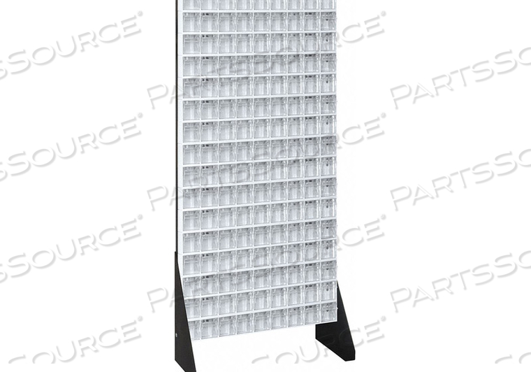 F1773 BIN STORAGE RACK 144 BINS WHITE by Quantum Storage Systems