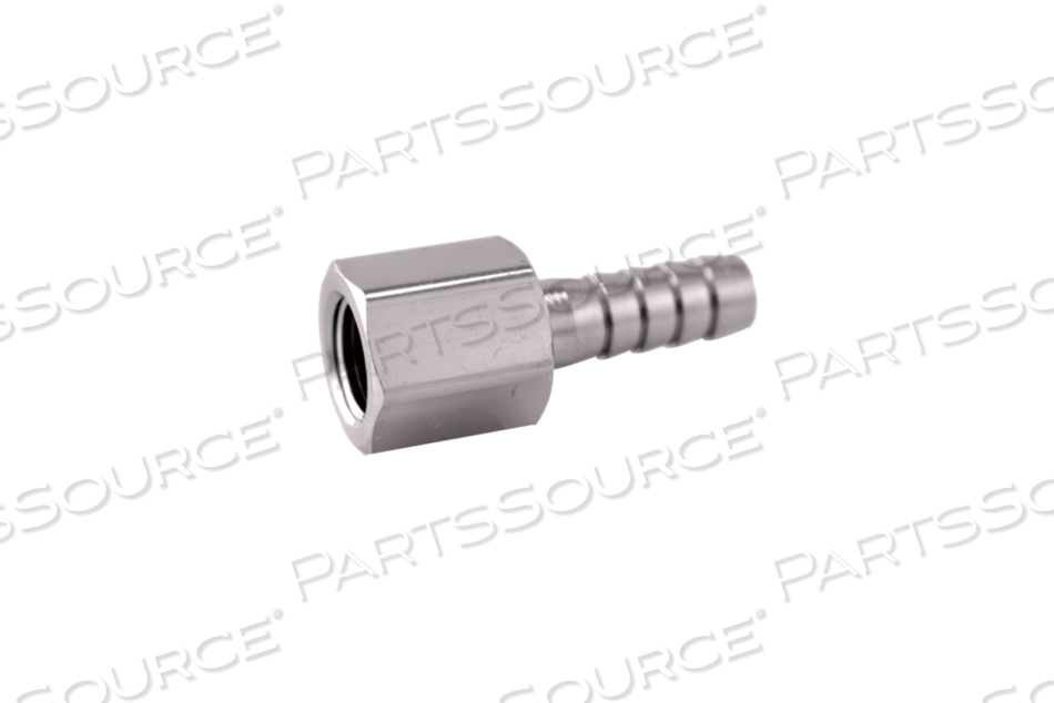 FITTING, 1/8 IN X 1/4 IN CONNECTION, FNPT X HOSE BARB CONNECTION by Bay Corporation
