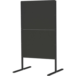 SYSTEM FREESTANDING STEEL PARTITION, DOUBLE PANEL, 40" X 72", BLACK by Built International, Inc. SYSTEM FREESTANDING STEEL PARTITION, DOUBLE PANEL, 40" X 72", BLACK by Built International, Inc.