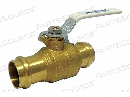 BALL VALVE BRASS 2-PIECE 3/4IN 200 PSI by Milwaukee Valve BALL VALVE BRASS 2-PIECE 3/4IN 200 PSI by Milwaukee Valve