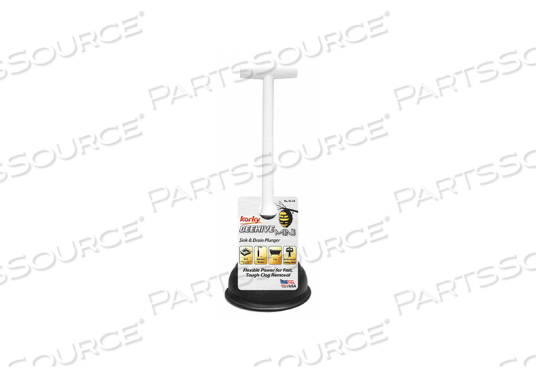 PLUNGER 9-1/4 HANDLE L PLASTIC HANDLE by Korky