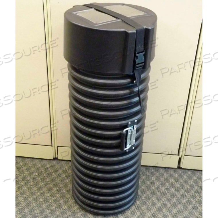 515 TANK HEAVY DUTY SHIPPING CASE-TUBE WITHOUT WHEELS 17"L X 17"W X 44"H, BLK by Case Design Corporation 515 TANK HEAVY DUTY SHIPPING CASE-TUBE WITHOUT WHEELS 17"L X 17"W X 44"H, BLK by Case Design Corporation
