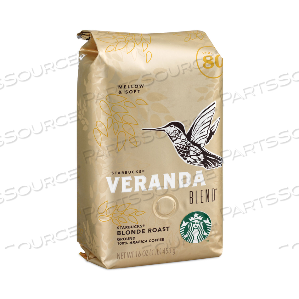 VERANDA BLEND COFFEE, GROUND,1 LB BAG by Starbucks