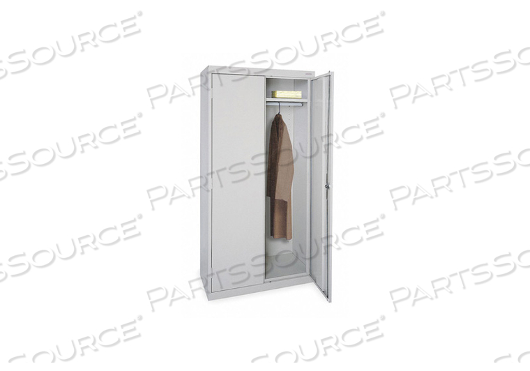 G6549 WARDROBE CABINET 72 H 36 W DOVE GRAY by Sandusky Lee Cabinets