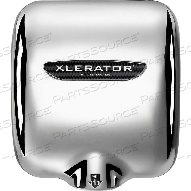 XLERATOR AUTOMATIC HAND DRYER WITH HEPA FILTER, CHROME, 110-120V by Excel Dryer XLERATOR AUTOMATIC HAND DRYER WITH HEPA FILTER, CHROME, 110-120V by Excel Dryer