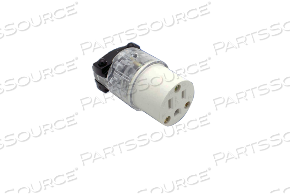 HOSPITAL GRADE A/C PLUG, FEMALE 