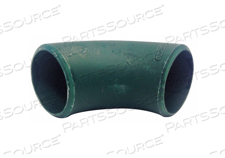 90° LONG RADIUS ELBOW, CARBON STEEL, 6 IN X 6 IN FITTING PIPE SIZE, BUTT WELD by Weldbend