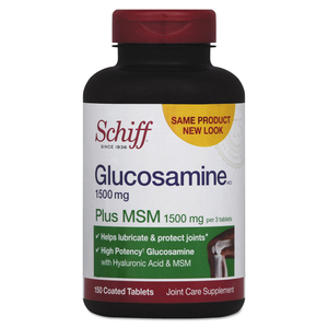 GLUCOSAMINE PLUS MSM TABLET, 150 COUNT by Schiff