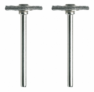 CARBON STEEL BRUSH 3/4IN. DIA. PK2 by Dremel CARBON STEEL BRUSH 3/4IN. DIA. PK2 by Dremel