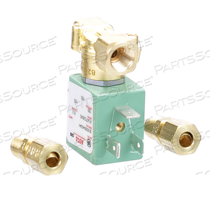 SOLENOID, WATER, 120V, BRASS 