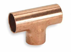 TEE WROT COPPER 1/2 TUBE CXCXC by Nibco
