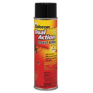 DUAL ACTION INSECT KILLER, FOR FLYING/CRAWLING INSECTS, 17 OZ AEROSOL SPRAY, 12/CARTON by Enforcer