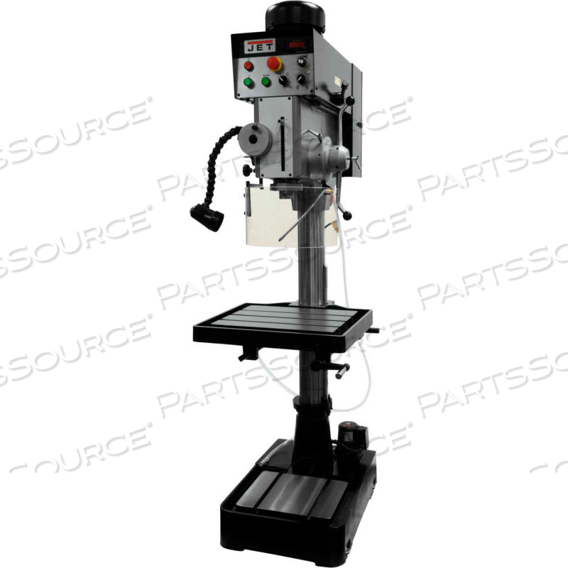 JET JDP-20EST-460-PDF, 20" EVS GEARED HEAD DRILL PRESS W/TAPPING & POWER DOWNFEED 460V by Jet