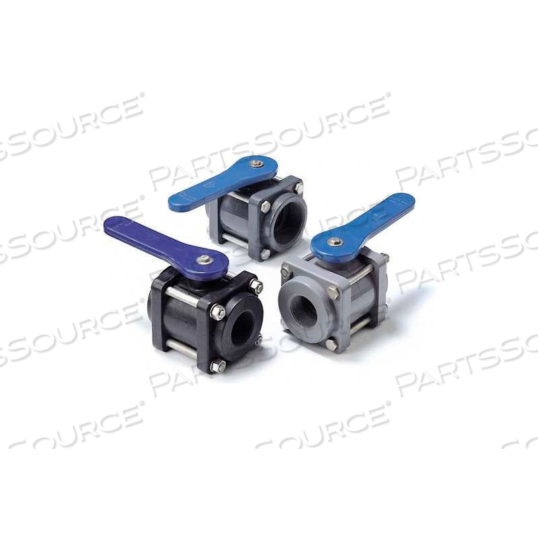 P200UC-3/4 BALL VALVE, TRUE UNION, EPDM, 3/4", CPVC 