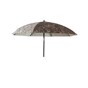 HEAVY-DUTY CONSTRUCTION UMBRELLA, 7 FT, CAMO (BLACK/BROWN/OLIVE), ACRYLIC COATED CANVAS, INCLUDES EXTENSION POLE/CASE by Lapco Manufacturing