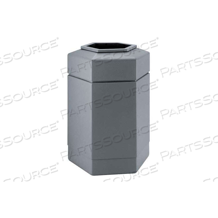 WASTE RECEPTACLE, 30 GALLON GRAY by Dci Marketing