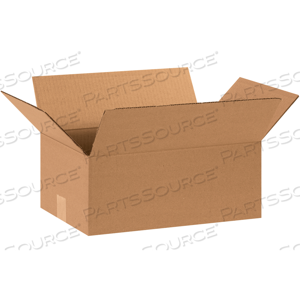 CORRUGATED BOXES, 15" X 10" X 6", KRAFT, 25/BUNDLE by BOX Partners (Box Acquisitions, LLC)