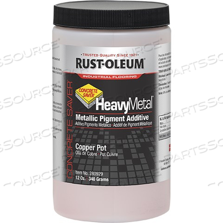 280929 RUST-OLEUM COATING, 12 OZ, COPPER POT, TINT, FLOOR, ADDITIVE 