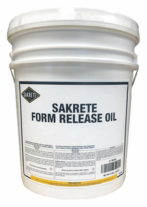 FORM RELEASE OIL 5 GAL. PAIL by Sakrete