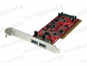 ADD 2 SUPERSPEED USB 3.0 PORTS TO A COMPUTER THROUGH A PCI SLOT - PCI USB 3.0 AD by StarTech.com Ltd.
