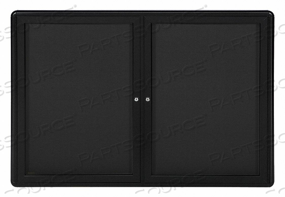 ENCLOSED BULLETIN BOARD TACK BLK by Ghent ENCLOSED BULLETIN BOARD TACK BLK by Ghent