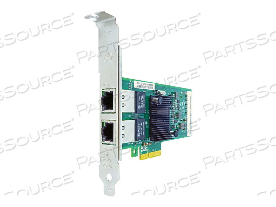 AXIOM 10/100/1000MBS DUAL PORT RJ45 PCIE X4 NIC CARD FOR HP - FH969AA by Axiom