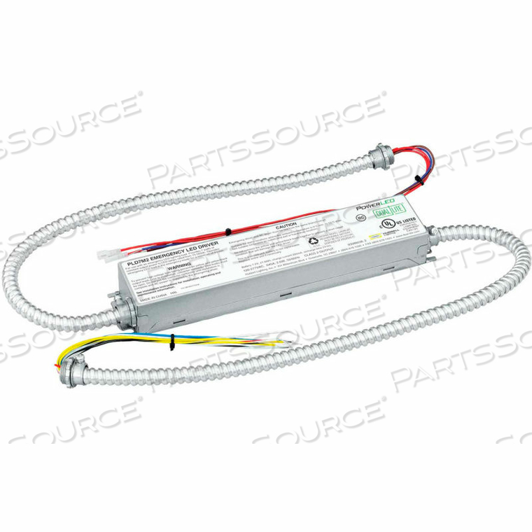 DUAL-LITE EMERGENCY LED BATTERY, 7W OUTPUT POWER, GALVANIZED STEEL W/ TWO (2) 24┐ CONDUITS by Hubbell Power Systems DUAL-LITE EMERGENCY LED BATTERY, 7W OUTPUT POWER, GALVANIZED STEEL W/ TWO (2) 24┐ CONDUITS by Hubbell Power Systems