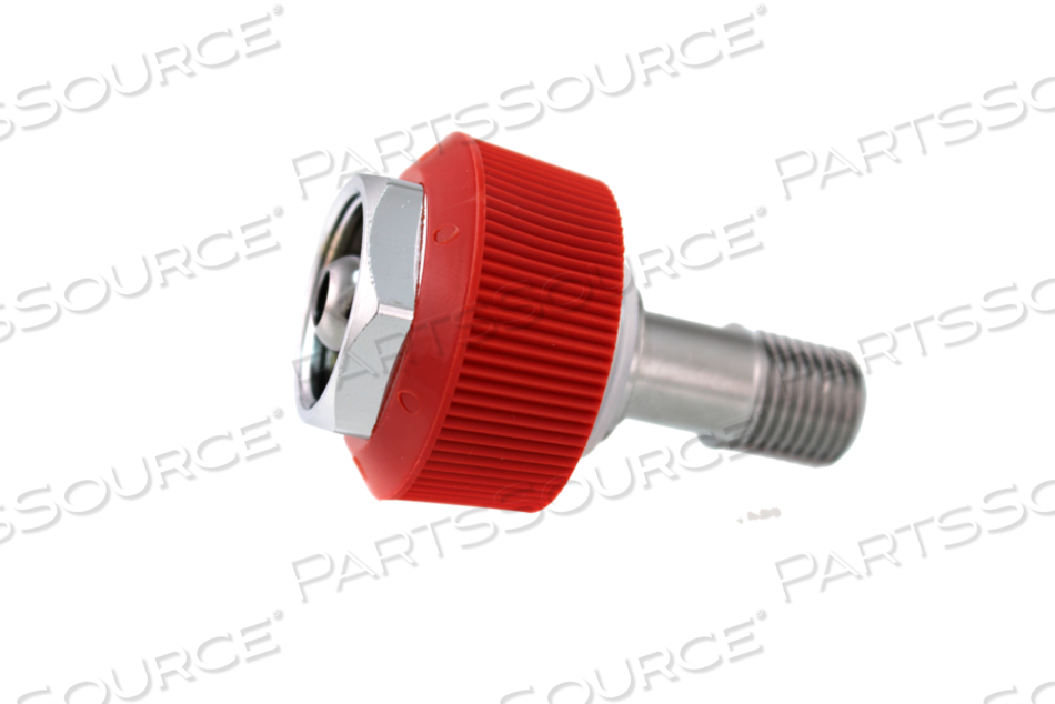 DISS 2080 HAND TIGHT NUT & NIPPLE ASSEMBLY X 1/4 IN NPT MALE, I-AIR by Bay Corporation