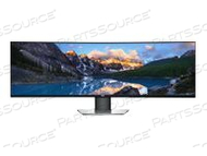 ULTRASHARP U4919DW, LED MONITOR, CURVED, 49", 5120 X 1440 DUAL QUAD HD @ 60 HZ, IPS, 350 CD/M¦, 1000:1, 5 MS, 2XHDMI, DISPLAYPORT, USB-C, WI 