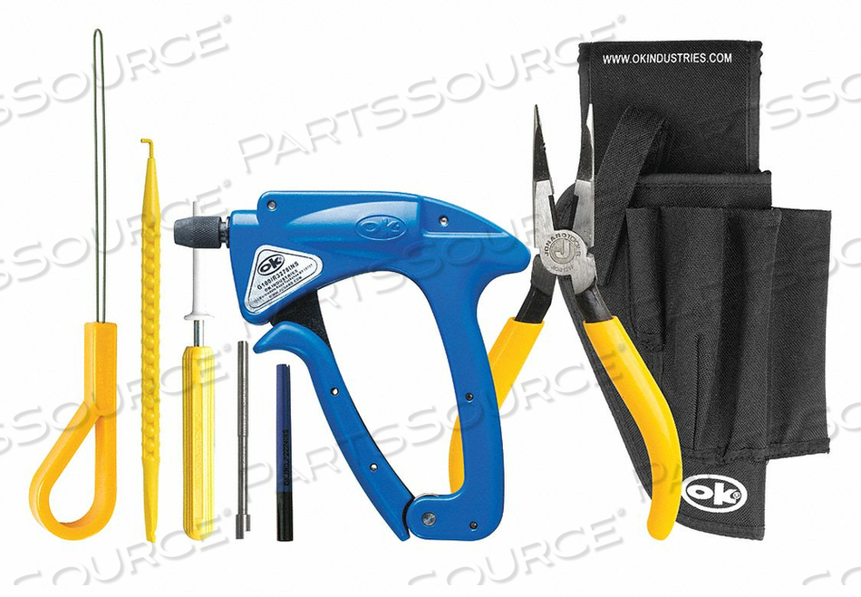 INSULATED WIRE WRAP TOOL KIT 8 PC by OK Industries INSULATED WIRE WRAP TOOL KIT 8 PC by OK Industries