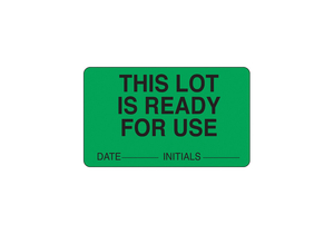 LABORATORY LABEL 2-1/2 IN W PK1000 by Roll Products