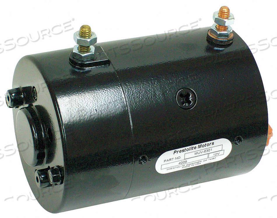DC MOTOR 6-3/4 IN L CW/CCW WOUND FIELD by Prestolite Motors