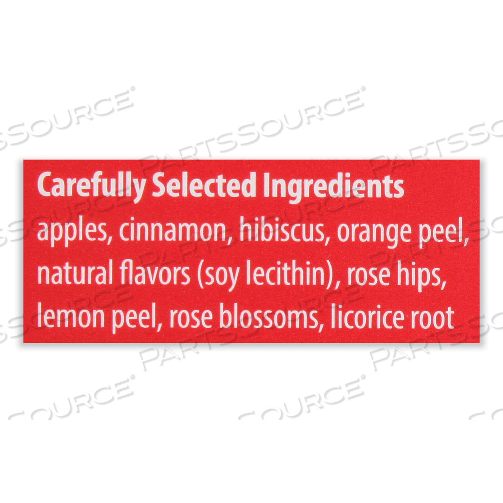 APPLE CINNAMON HERBAL TEA, 0.09 TEA BAG by Bigelow APPLE CINNAMON HERBAL TEA, 0.09 TEA BAG by Bigelow