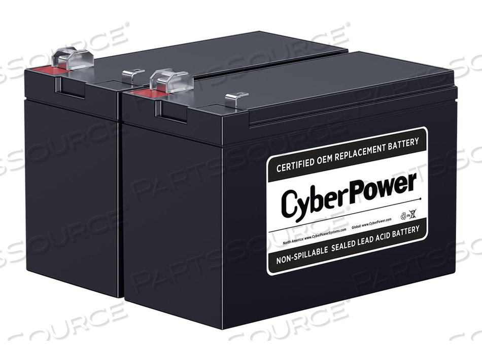 RB1270X2C, UPS BATTERY, 2 X BATTERY, LEAD ACID, 7 AH, FOR AVR SERIES CP1200AVR, CP900AVR 