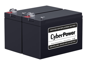 TWO REPLACEMENT SEALED LEAD ACID BATTERY TO UPS SYSTEMS by CyberPower TWO REPLACEMENT SEALED LEAD ACID BATTERY TO UPS SYSTEMS by CyberPower