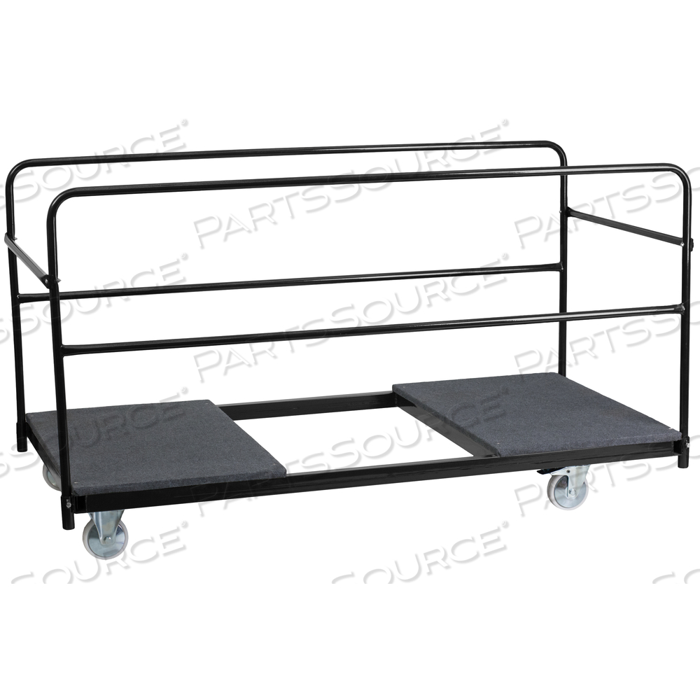 NEENA FOLDING TABLE DOLLY WITH CARPETED PLATFORM FOR ROUND TABLES by Flash Furniture NEENA FOLDING TABLE DOLLY WITH CARPETED PLATFORM FOR ROUND TABLES by Flash Furniture
