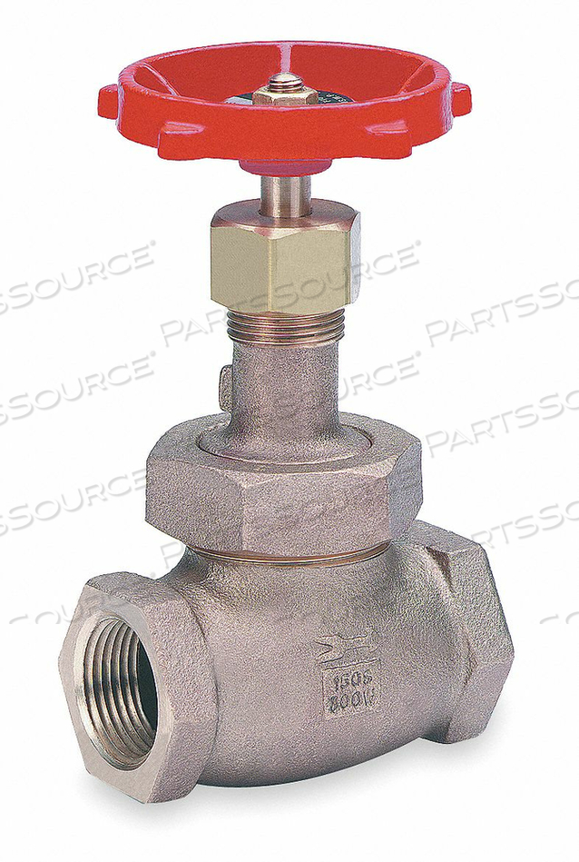 GLOBE VALVE 1-1/2 BRONZE FNPT 300 PSI by Milwaukee Valve GLOBE VALVE 1-1/2 BRONZE FNPT 300 PSI by Milwaukee Valve