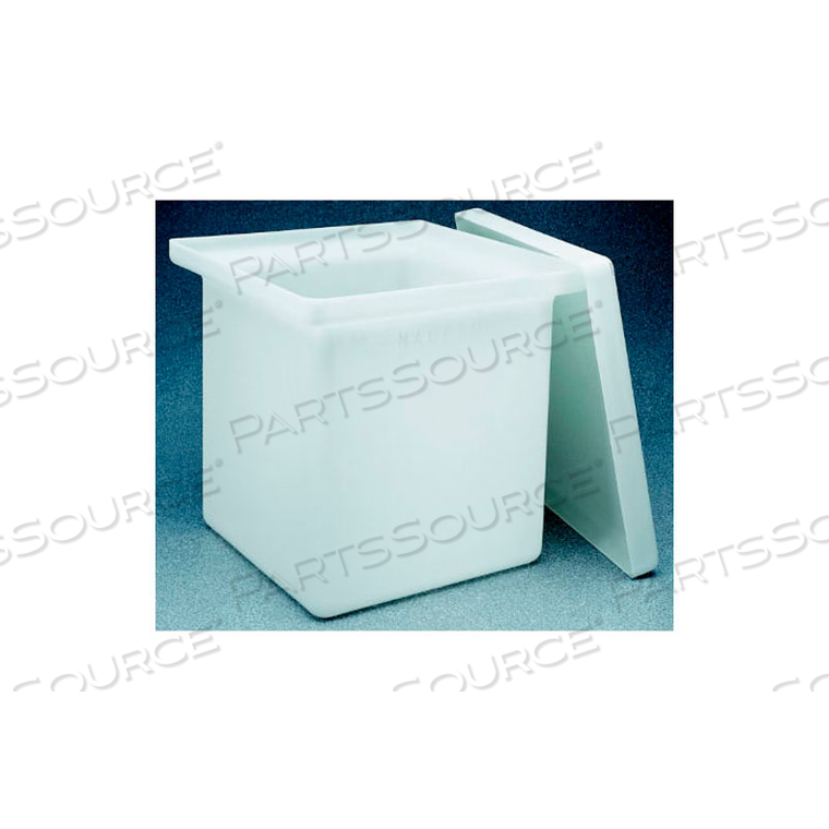 NALGENE HEAVY-DUTY RECTANGULAR TANK WITH COVER, LLDPE, 32 GALLON by Thermo Fisher Scientific (Asheville) NALGENE HEAVY-DUTY RECTANGULAR TANK WITH COVER, LLDPE, 32 GALLON by Thermo Fisher Scientific (Asheville)