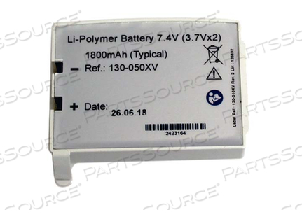 STANDARD LIFE BATTERY, 1800 MAH, LITHIUM POLYMER 