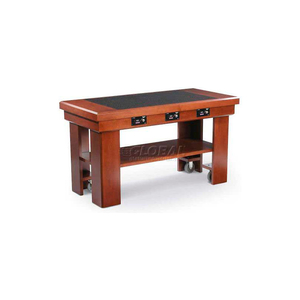 INDUCTION BUFFET TABLE, DARK RED MAHOGANY, 60" X 30" by Vollrath