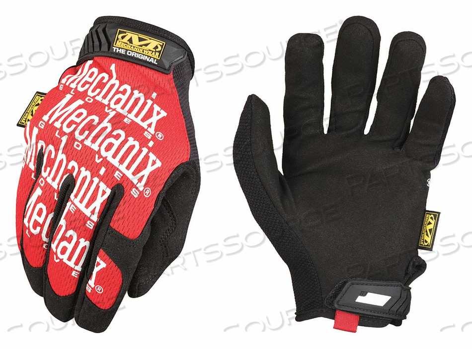 MG-02-009 MECHANIX ORIGINAL GRIP GLOVE, RED, 9 by Mechanix Wear