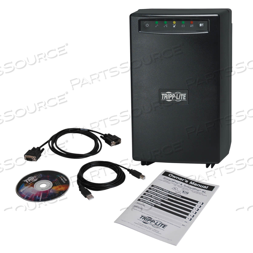 UPS 1500VA 980W SMART TOWER AVR 120V USB DB9 SNMP FOR SERVERS by Tripp Lite UPS 1500VA 980W SMART TOWER AVR 120V USB DB9 SNMP FOR SERVERS by Tripp Lite