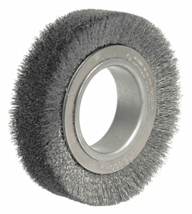 CRIMPED WIRE WHEEL WIDE FACE 4-1/2 DIA by Weiler