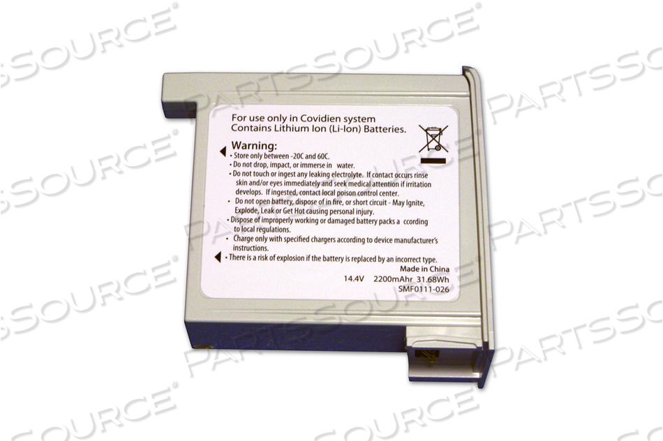 BATTERY, LI-ION, 14.4V, 2000 MAH 