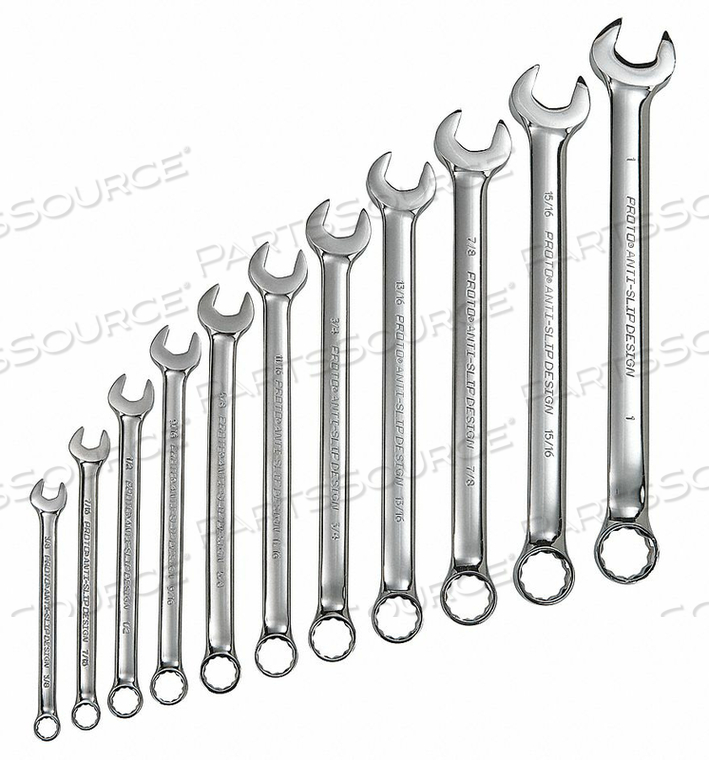 COMBINATION WRENCH SET SAE 11 PCS. by Proto COMBINATION WRENCH SET SAE 11 PCS. by Proto