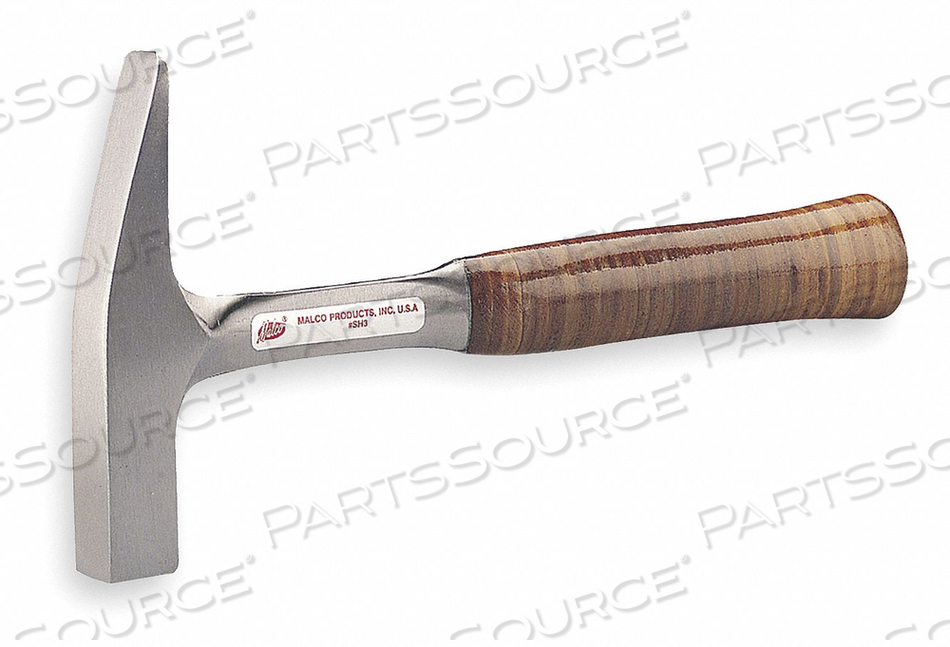 SETTING HAMMER 18 OZ STEEL LEATHER GRIP by Malco SETTING HAMMER 18 OZ STEEL LEATHER GRIP by Malco