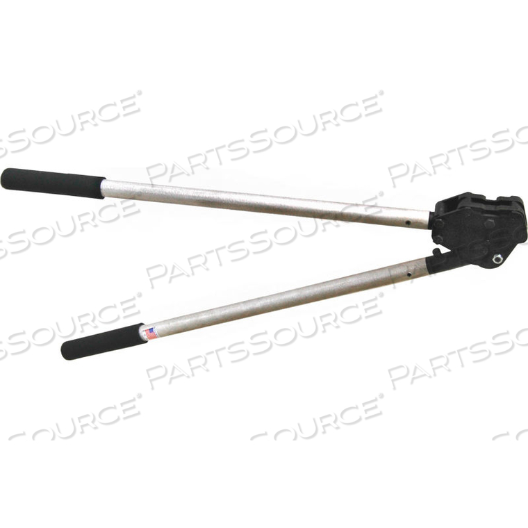 HEAVY DUTY SIDE ACTION SEALERS FOR 1" STEEL STRAPPING, DOUBLE NOTCH by Encore Packaging LLC HEAVY DUTY SIDE ACTION SEALERS FOR 1" STEEL STRAPPING, DOUBLE NOTCH by Encore Packaging LLC