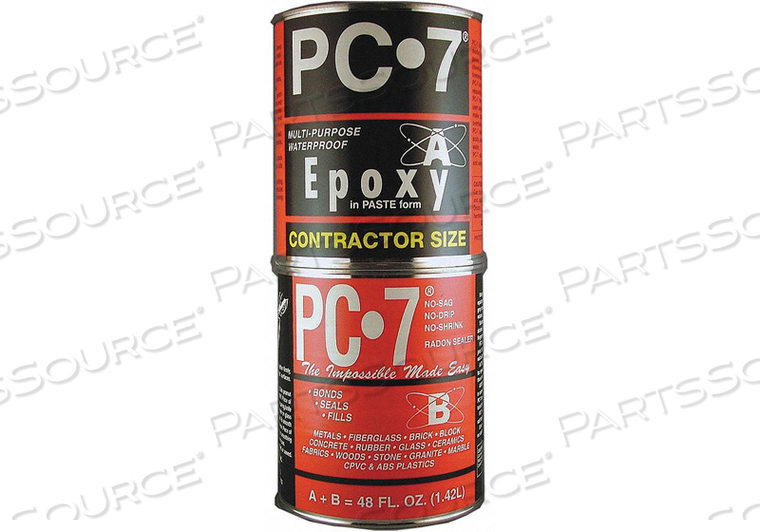 EPOXY HIGH VISCOSITY GRAY 4 LB CAN by PC Products
