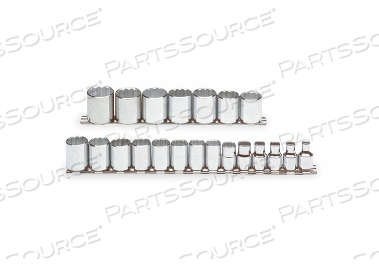 SOCKET SET METRIC 3/8 IN DR 21 PC by Proto SOCKET SET METRIC 3/8 IN DR 21 PC by Proto